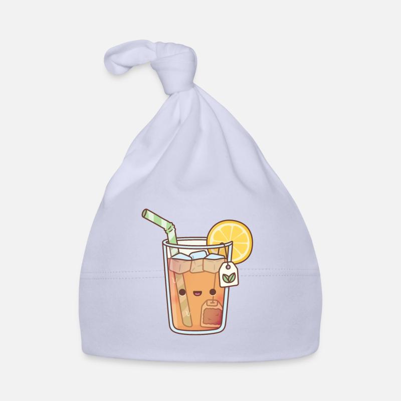 Kawaii Iced Lemon Tea Organic Baby Cap