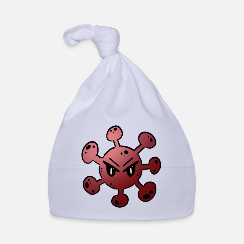 Virus Bacteria Pathogen Viruses Corona Covid-19 Organic Baby Cap