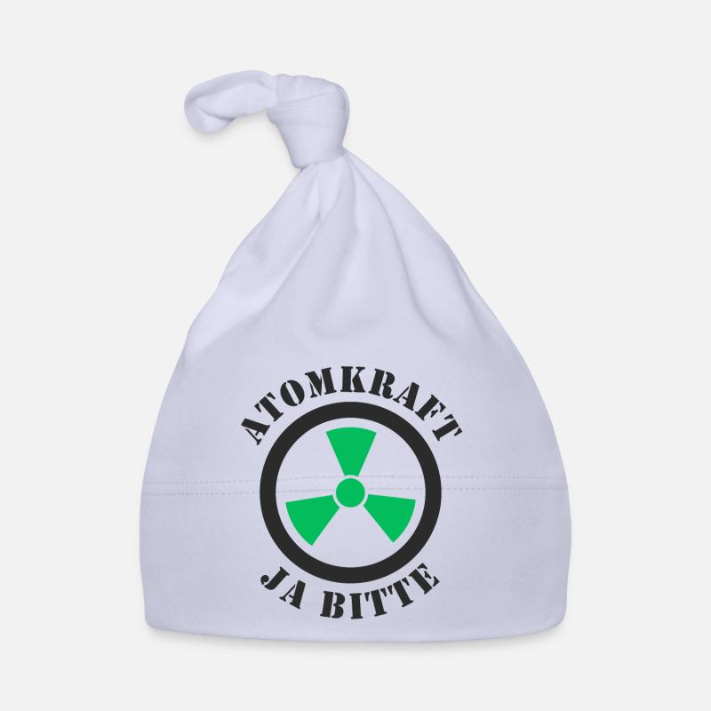 Atomkraft, Ja bitte - Baby Bio-Mütze - Sky