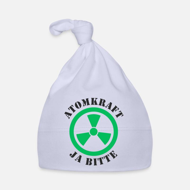 Nuclear Power, Yes Please Organic Baby Cap