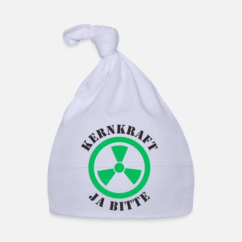 L’énergie nucléaire, oui s’il vous plaît - Bonnet bio Bébé - ciel