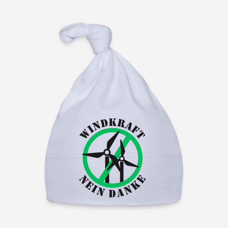 Windkraft Nein Danke Baby Bio-Mütze