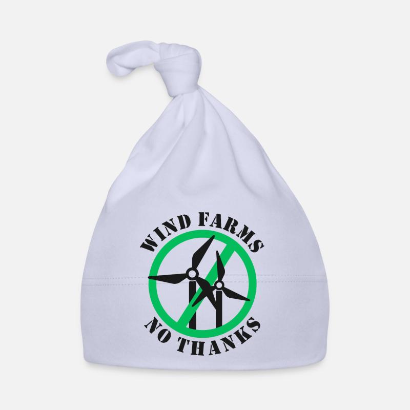 Windparks Nein Danke Baby Bio-Mütze