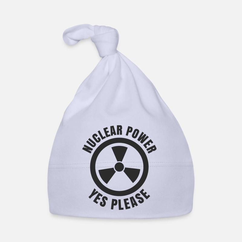 Nuclear Power, Yes Please, Nuclear Energy Organic Baby Cap