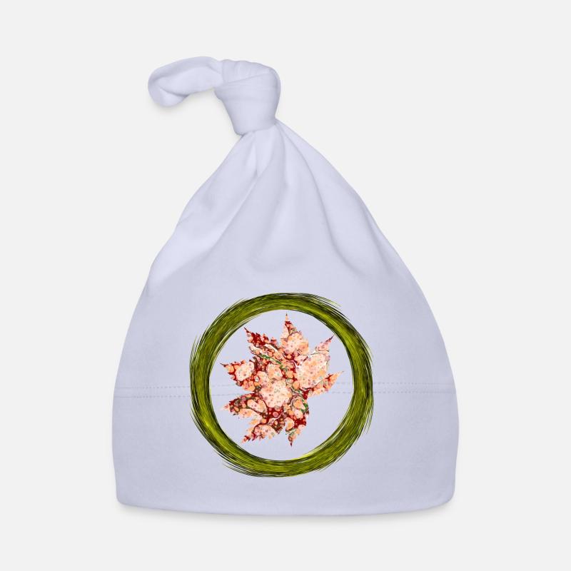 herbst blatt e 214 Baby Bio-Mütze