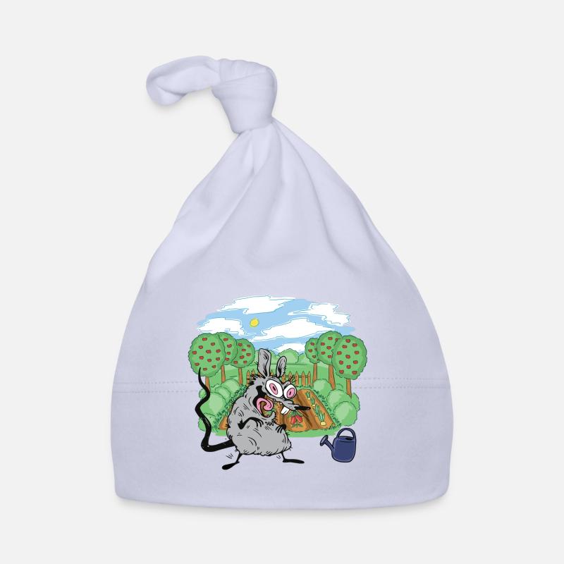 Garten Ratte Gärtner Hobbygärtner Nager Baby Bio-Mütze