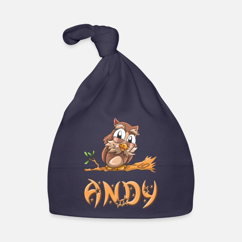 Eule Andy Baby Bio-Mütze