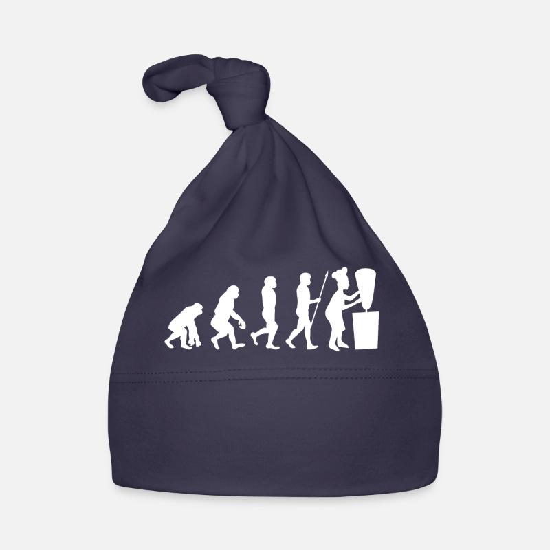 Kebab Evolution Kebap Döner Spieß Lustig Essen Baby Bio-Mütze