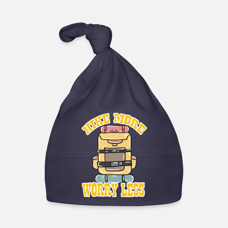 Sac à dos - Bonnet bio Bébé - marine