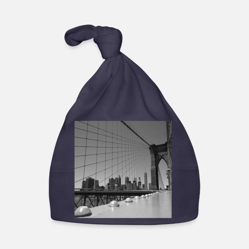 Brooklyn bridge Organic Baby Cap