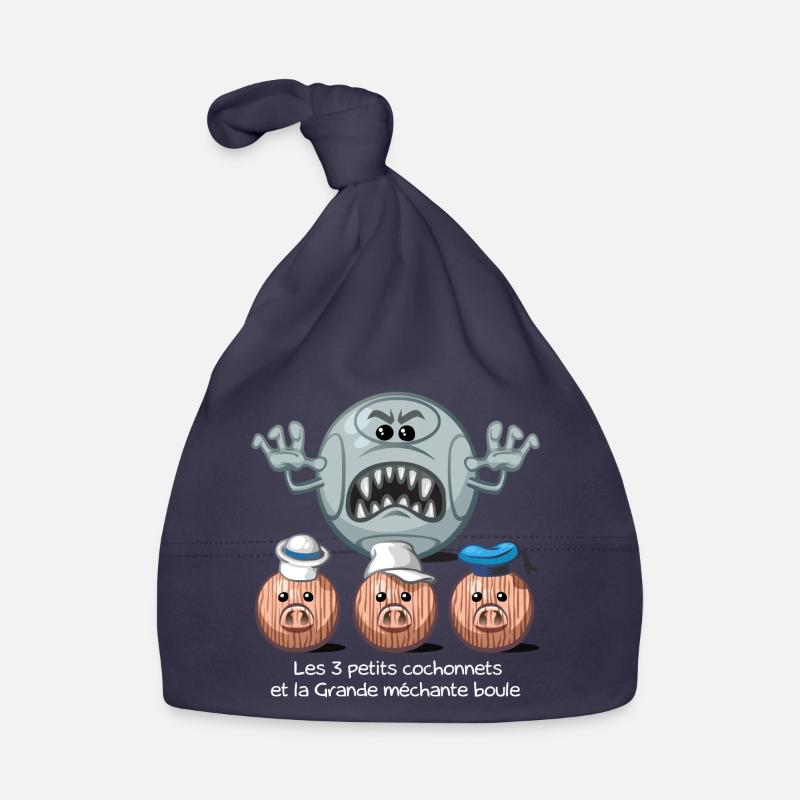 les 3 petits cochonets Bonnet bio Bébé