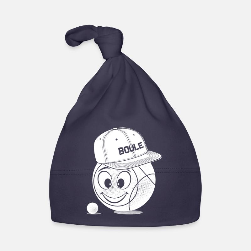 Boule Kugel Cap Petanque Schweinchen Boulekugeln Baby Bio-Mütze