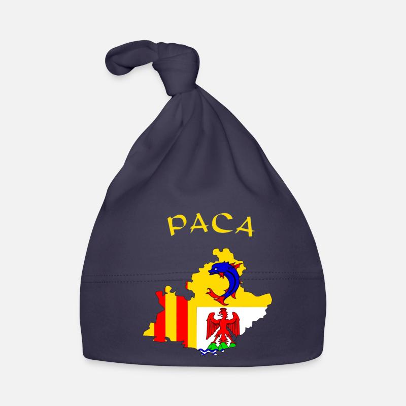 PACA - Bonnet bio Bébé - marine