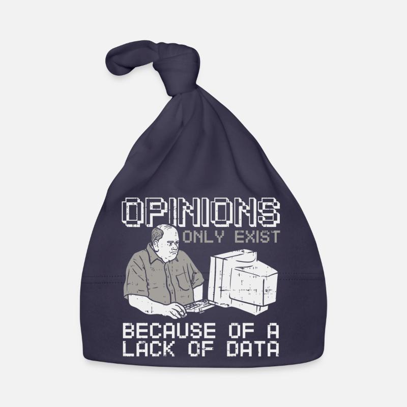 Funny data science quote for data Organic Baby Cap