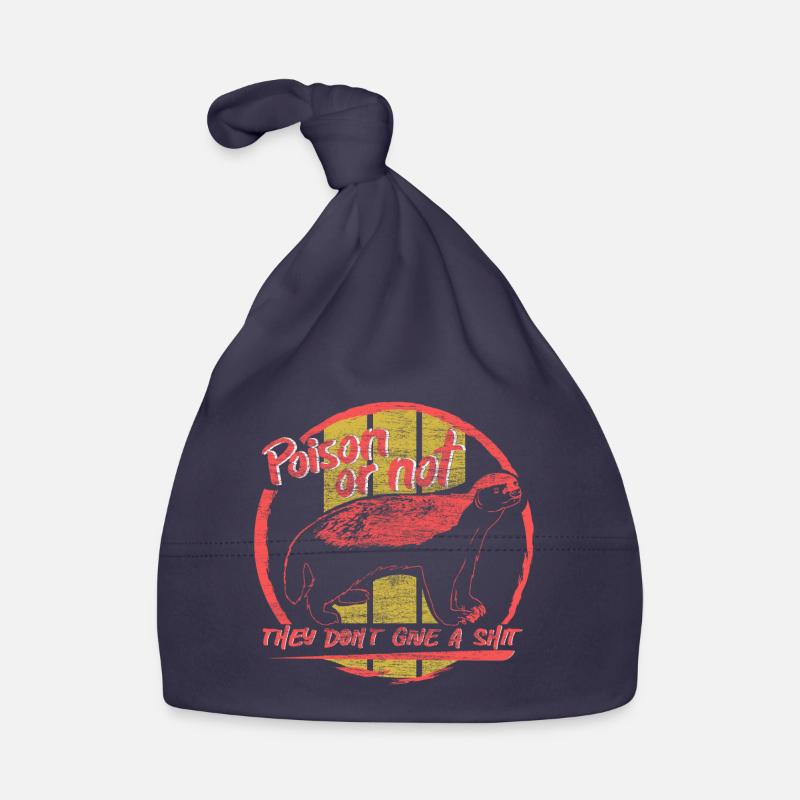 Badger Winter Animals Organic Baby Cap