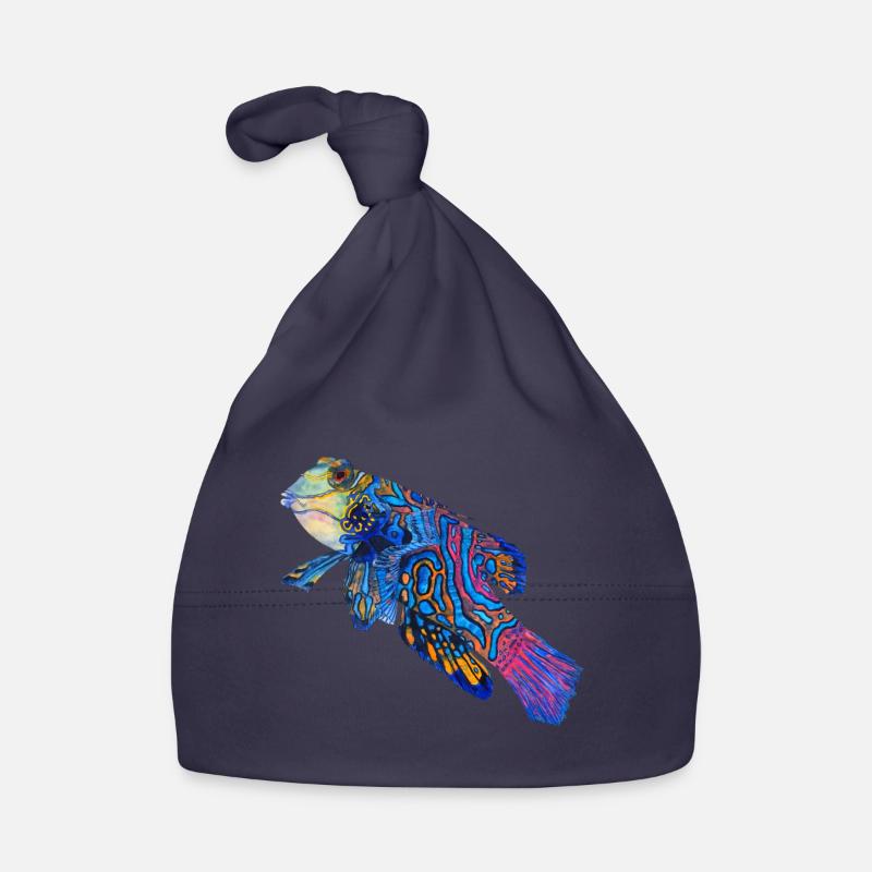 mandarin fish Organic Baby Cap