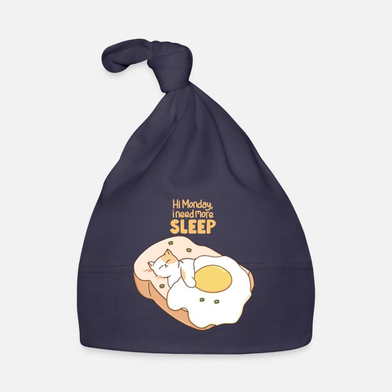 I Need More Sleep Organic Baby Cap