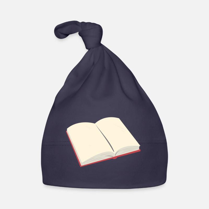 Livre ouvert Bonnet bio Bébé