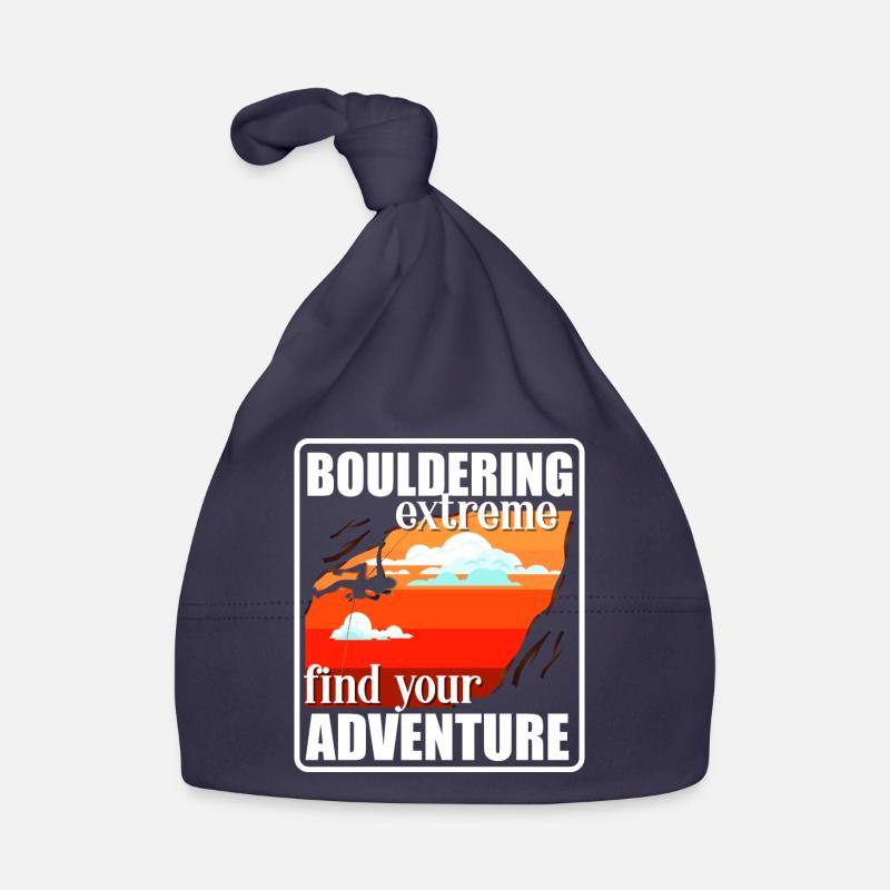 Escalade de bloc Boulderer Sport Bonnet bio Bébé