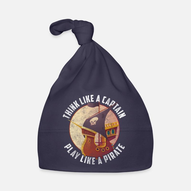 Bateau pirate Chasse au trésor Eye Patch Ship Bonnet bio Bébé