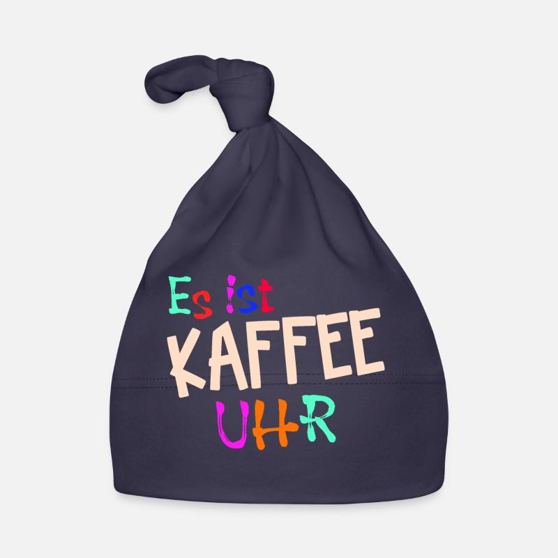 Kaffeeliebhaber Kaffeetrinker Kaffe Statement Baby Bio-Mütze