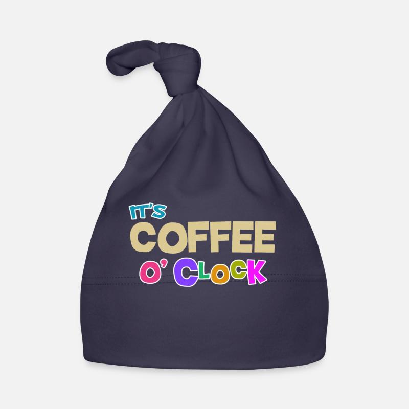 Amateurs de café Caféine Café Cool Déclaration Bonnet bio Bébé