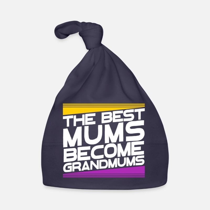 Oma Glückwunsch Großmutter Großmama Statement Baby Bio-Mütze