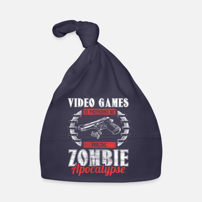 Zombie Apokalypse Zombies Horror Geschenk Baby Bio-Mütze
