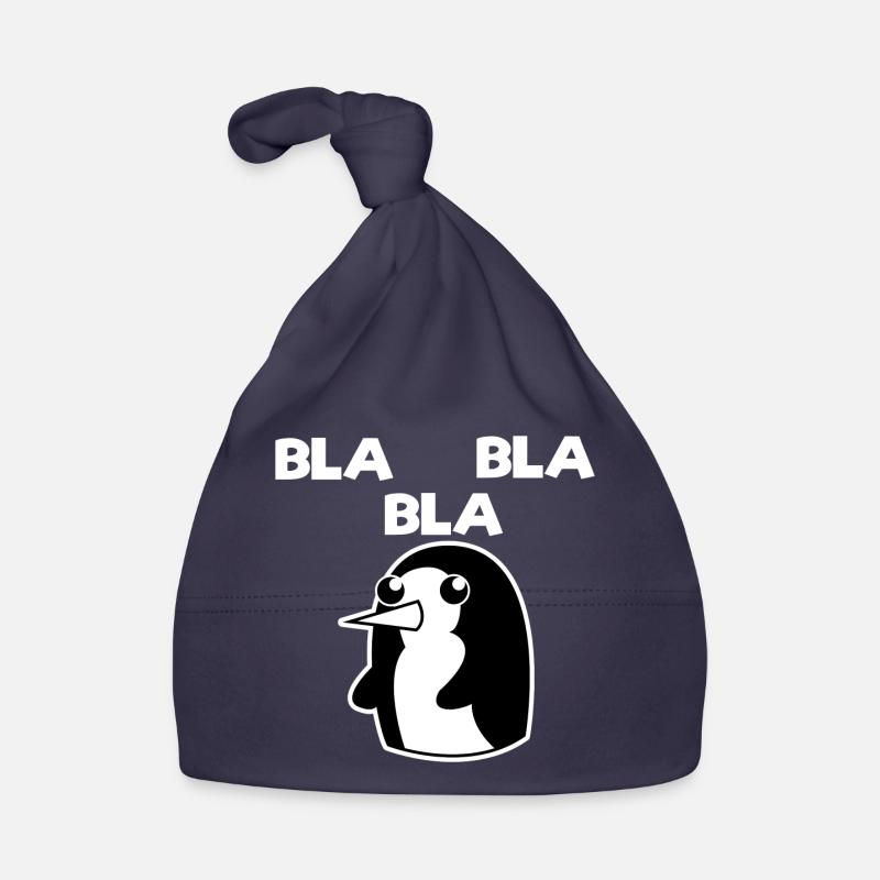 Pinguin Kalt Spruch Seevogel Tier Vogel Baby Bio-Mütze