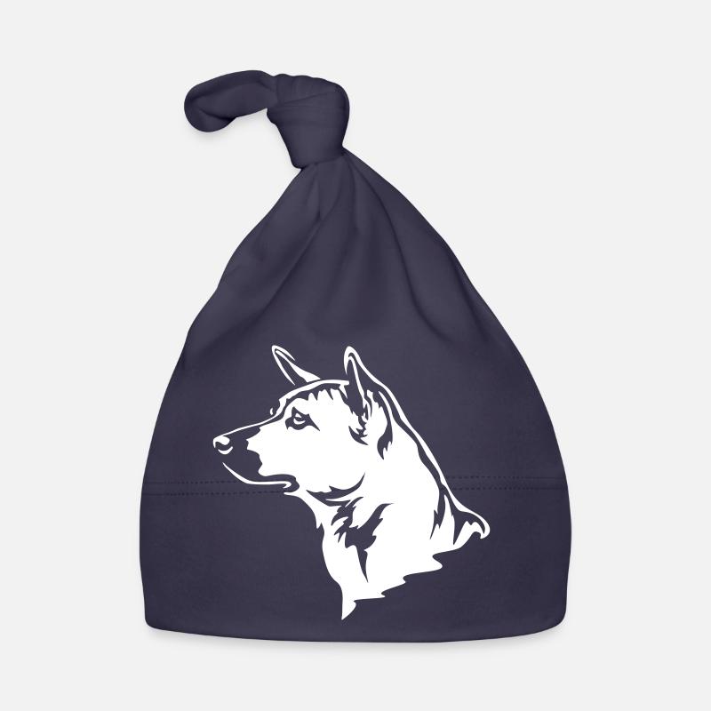 Thai Ridgeback Head « Black Edition » Bonnet bio Bébé