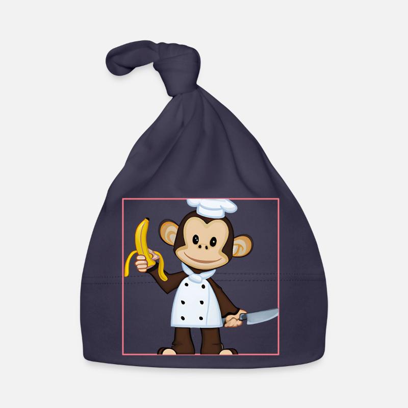 Cuisiniers de singe banane Bonnet bio Bébé
