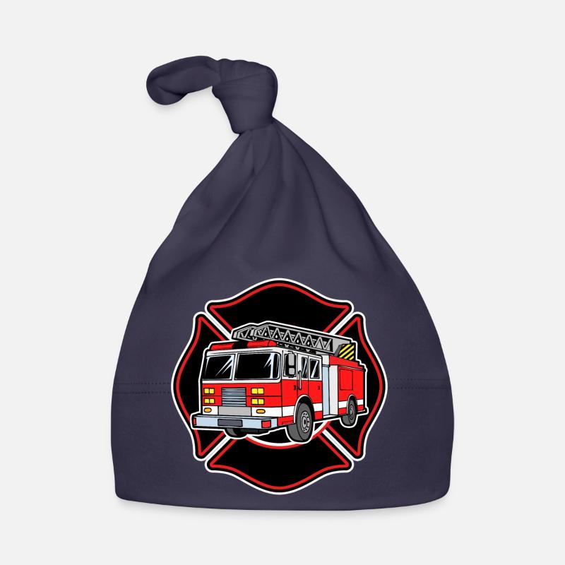 Sauveteur pompier pompier pompier professionnel Bonnet bio Bébé