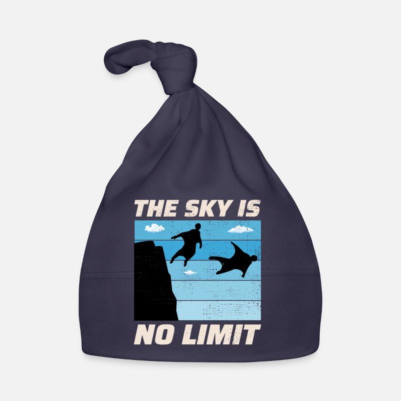 Wingsuit volant Base Jumping Parachutisme Wingsuit - Bonnet bio Bébé - marine