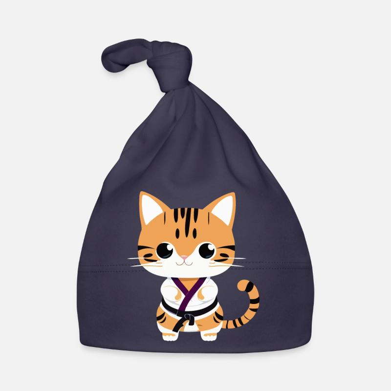 Chatons de karaté Bonnet bio Bébé
