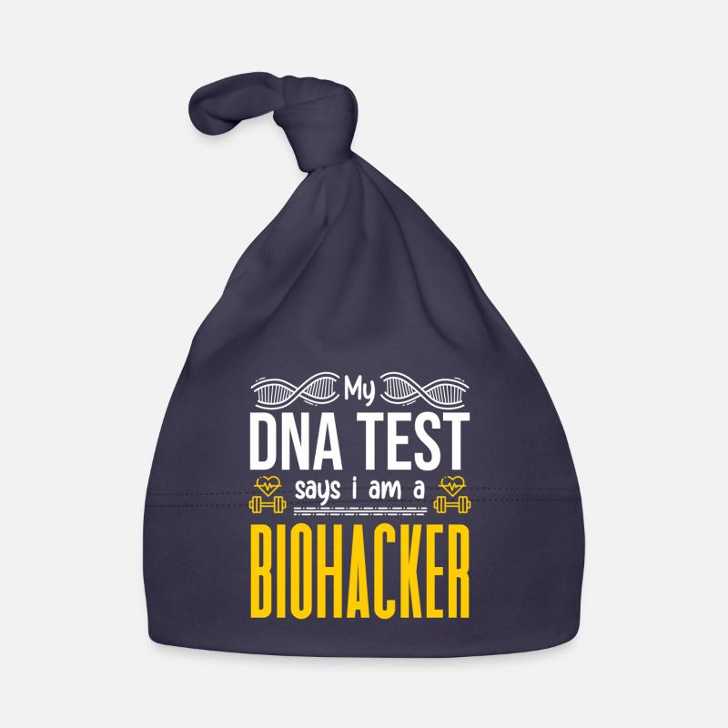 Meine DNA Test sagt ich bin ein Biohacker Baby Bio-Mütze