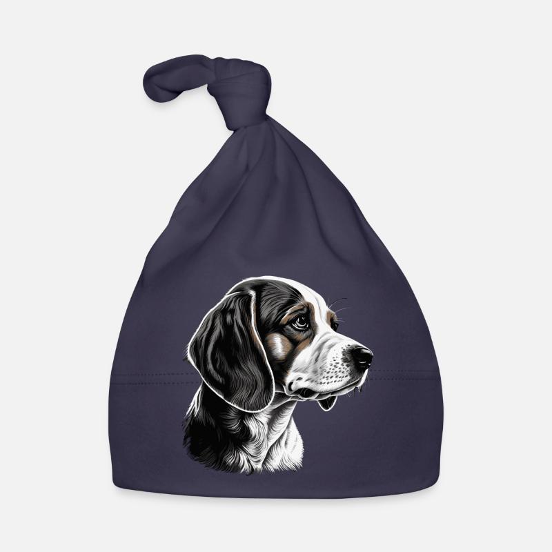 Beagle Baby Bio-Mütze
