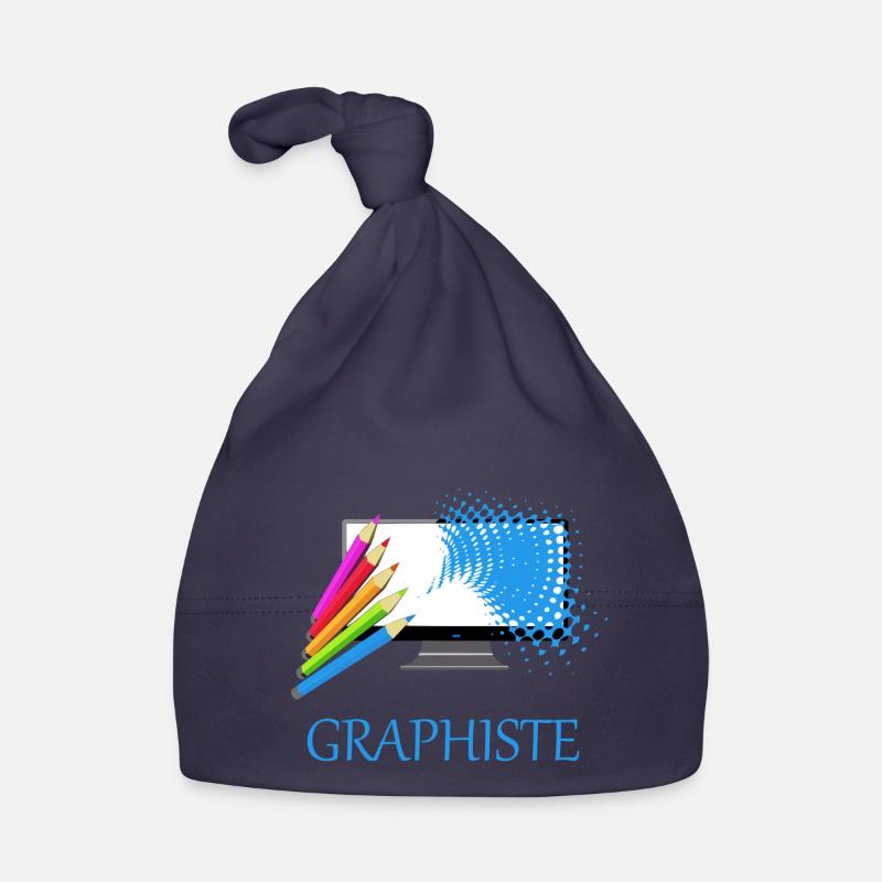 Graphiste Bonnet bio Bébé