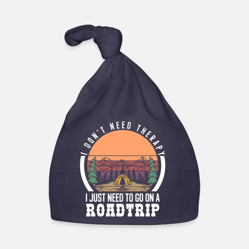 Road trip camping Organic Baby Cap