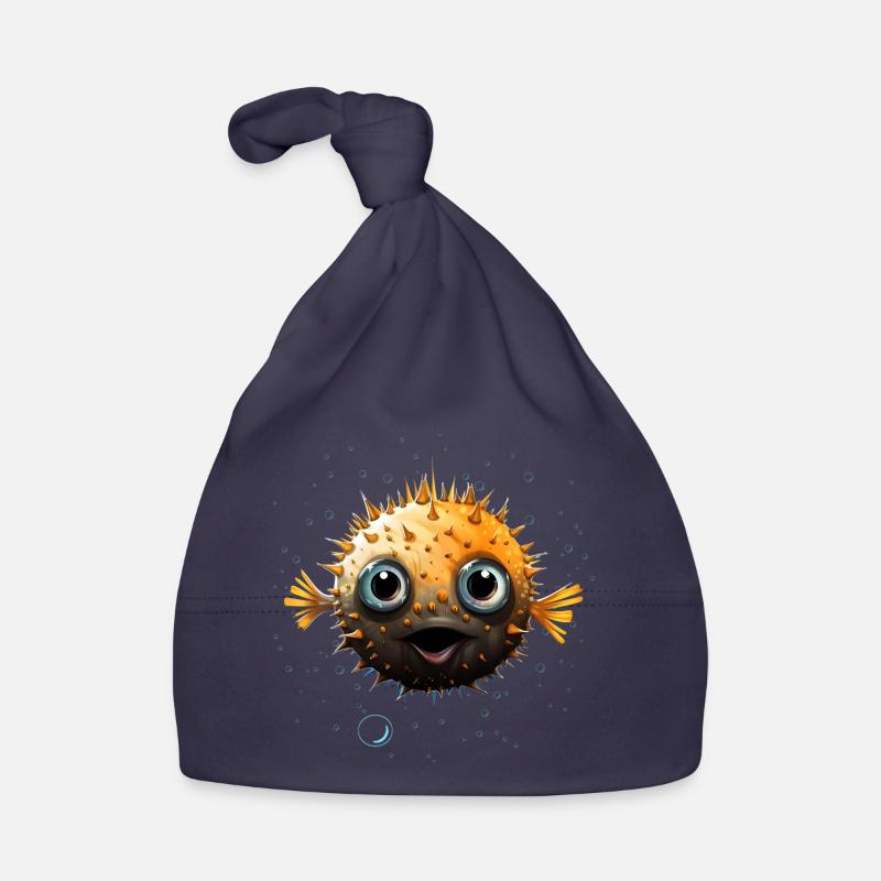 Pesce palla Cappellino ecologico per neonato