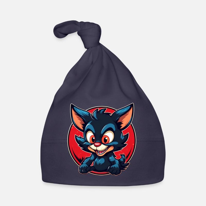 Super cute tasmanian Devil Organic Baby Cap