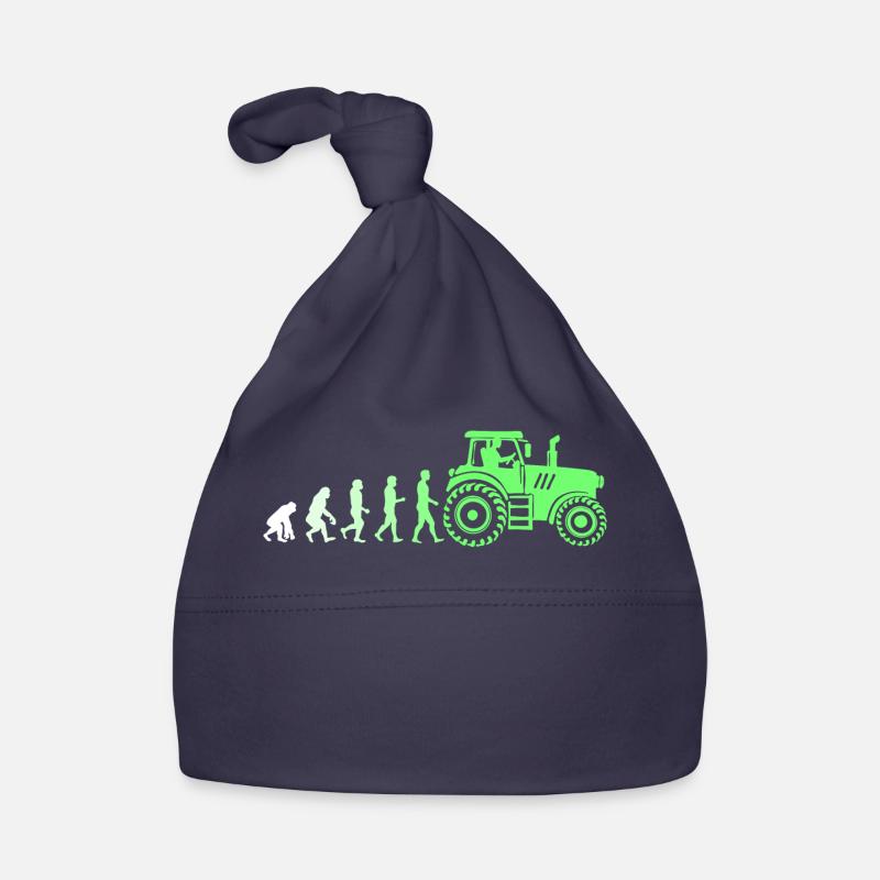 Nutzfahrzeug Traktor Evolution Fahrzeug Bauer Feld Baby Bio-Mütze