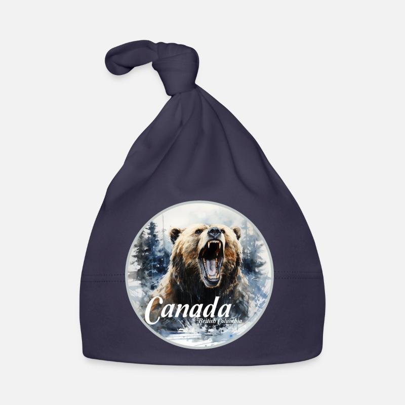 Canada British Columbia Organic Baby Cap