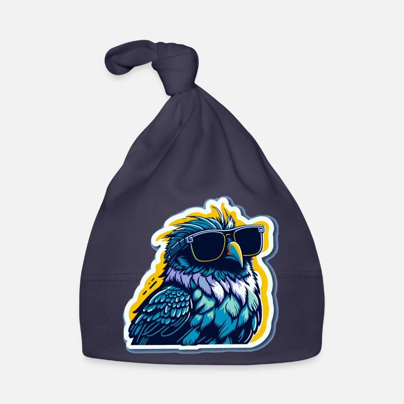 So ein cooler Vogel Baby Bio-Mütze