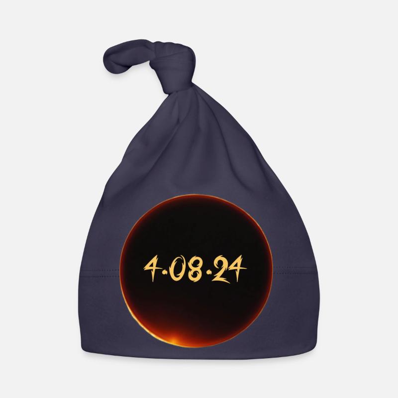 Solar Eclipse 2024 Organic Baby Cap