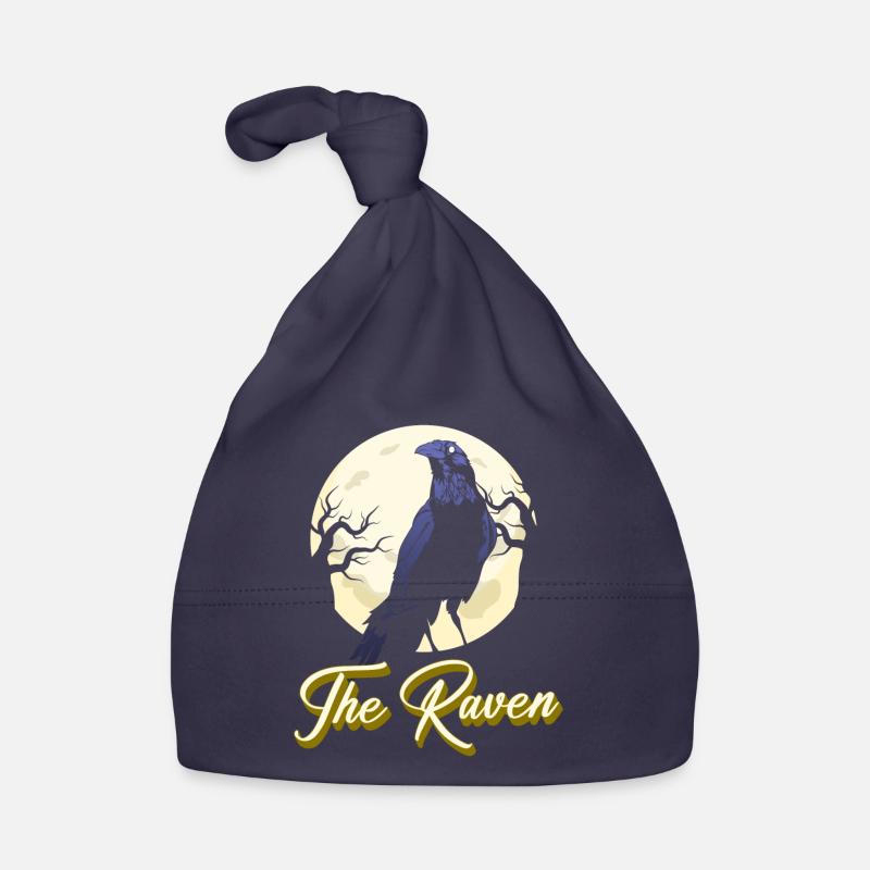 Corbeau Odin volant Bonnet bio Bébé