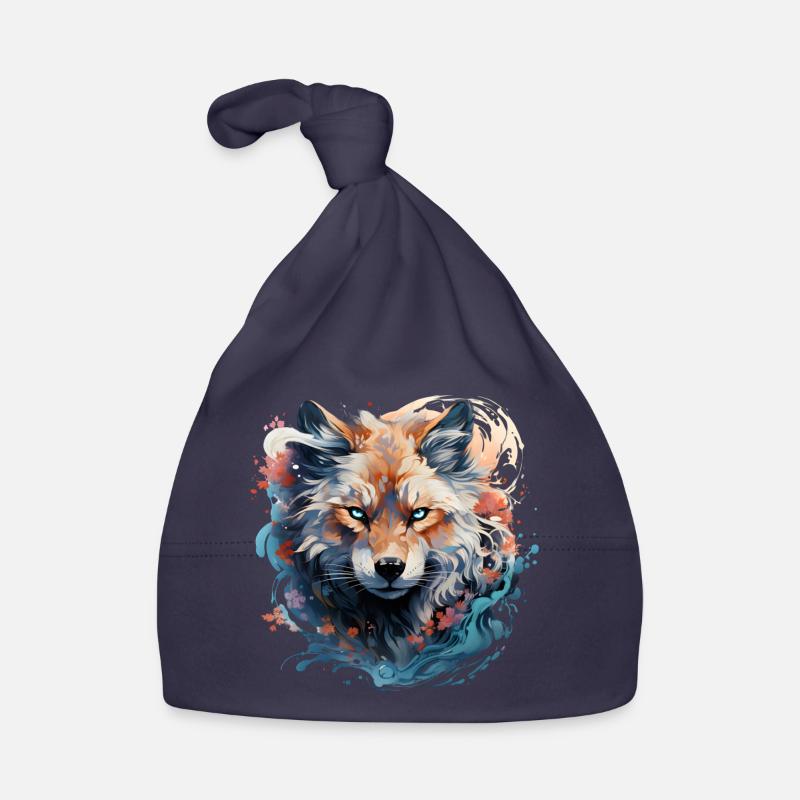 Wolf Baby Bio-Mütze