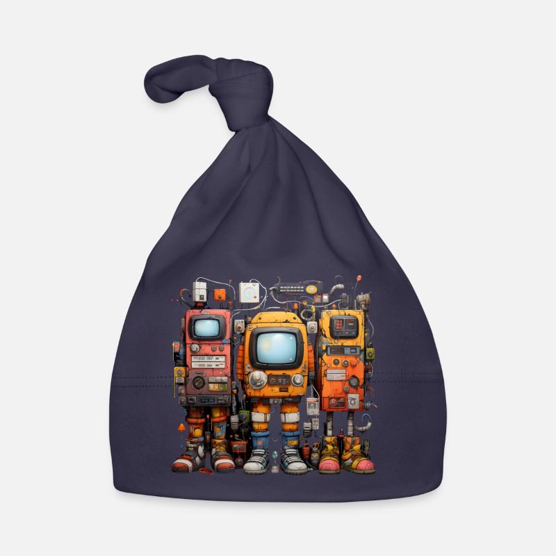 Drôle d’ordinateur Bonnet bio Bébé
