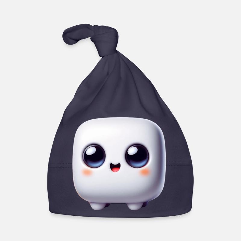 Face du Cube Kawaii – Bloc mignon Bonnet bio Bébé