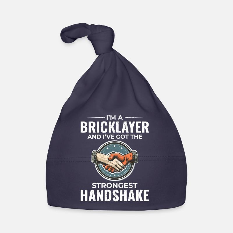 Bricklayer Wit: Crafting Solid Handshakes Organic Baby Cap