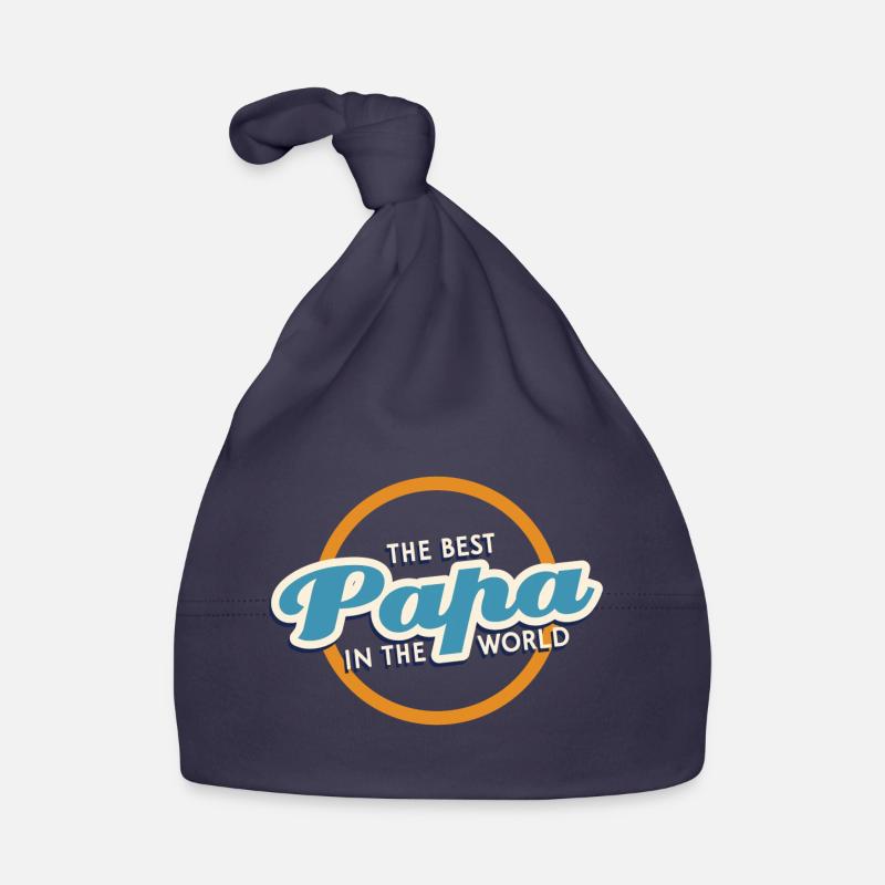 papa father daddy Baby Bio-Mütze